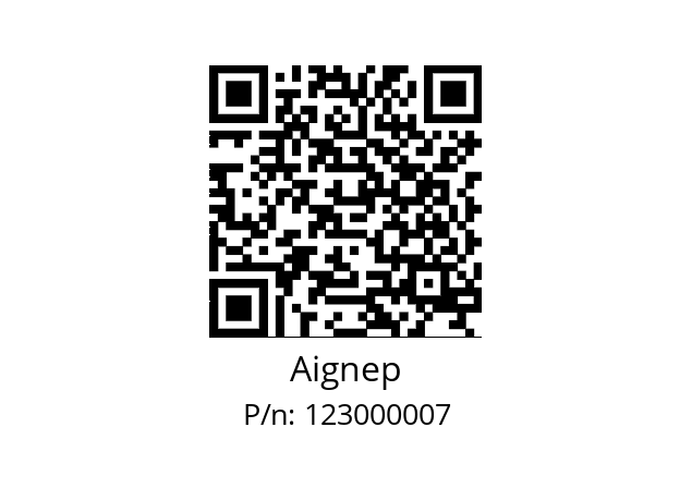   Aignep 123000007