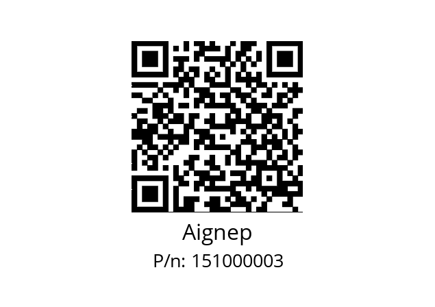   Aignep 151000003