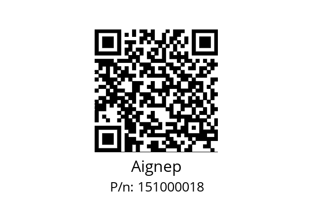   Aignep 151000018