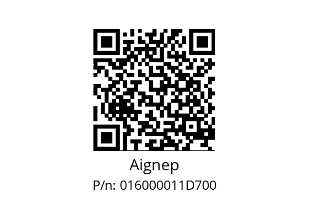   Aignep 016000011D700