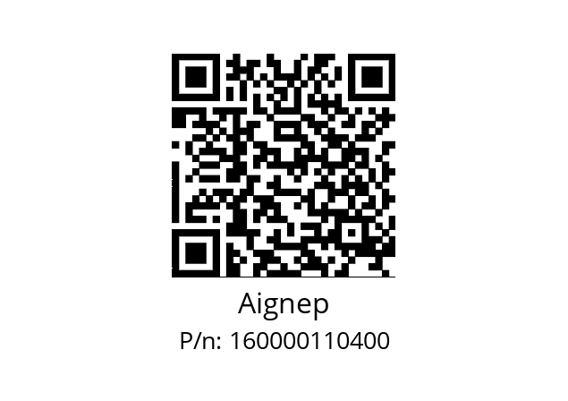   Aignep 160000110400