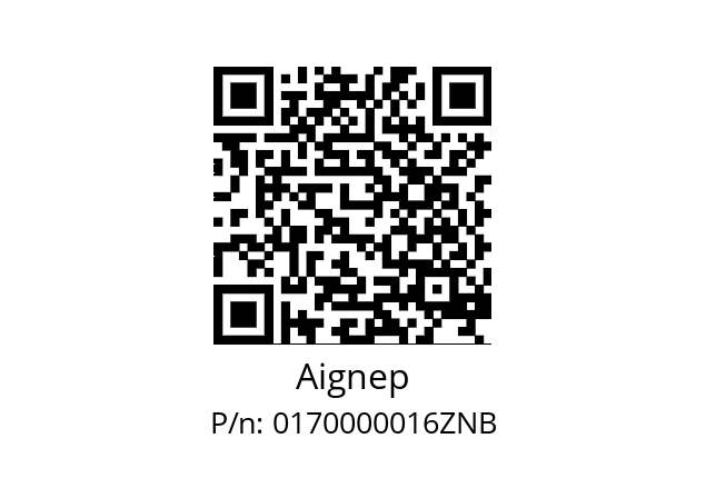   Aignep 0170000016ZNB