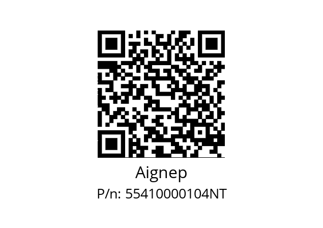   Aignep 55410000104NT