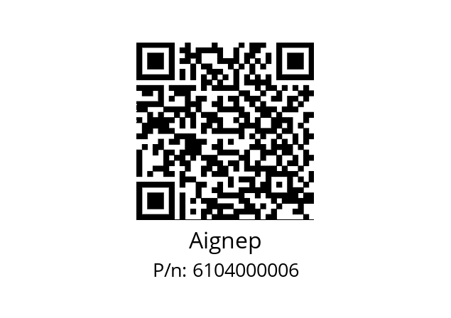   Aignep 6104000006