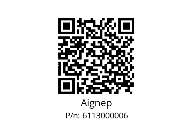   Aignep 6113000006