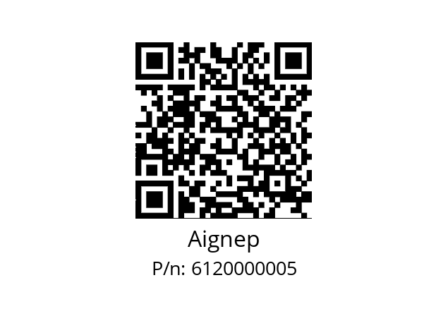   Aignep 6120000005