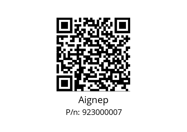   Aignep 923000007