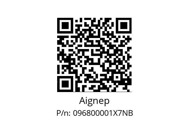   Aignep 096800001X7NB