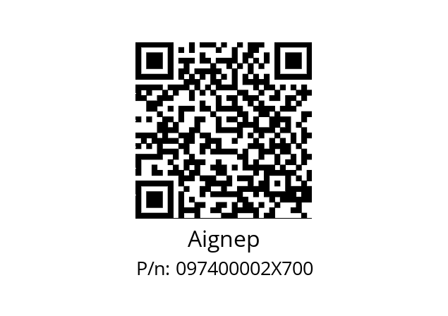   Aignep 097400002X700