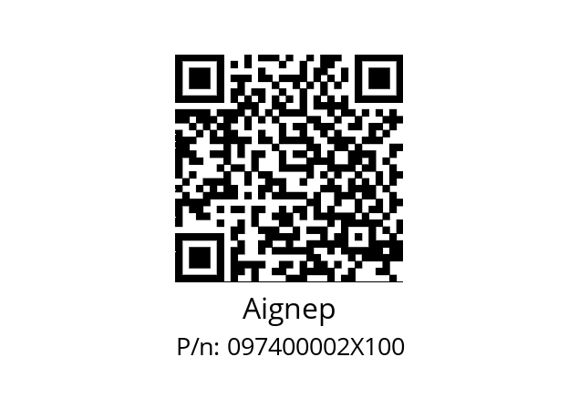   Aignep 097400002X100