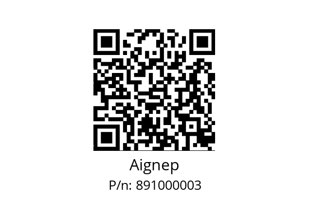   Aignep 891000003