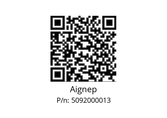   Aignep 5092000013