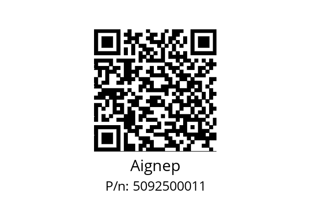   Aignep 5092500011