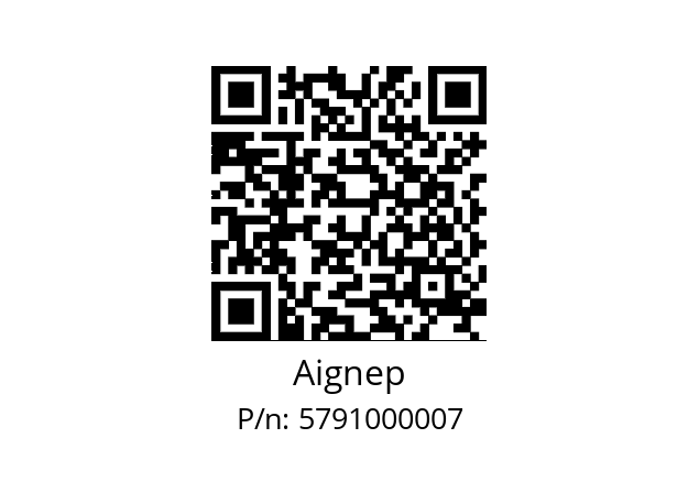   Aignep 5791000007