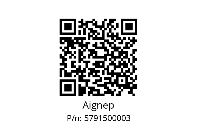   Aignep 5791500003