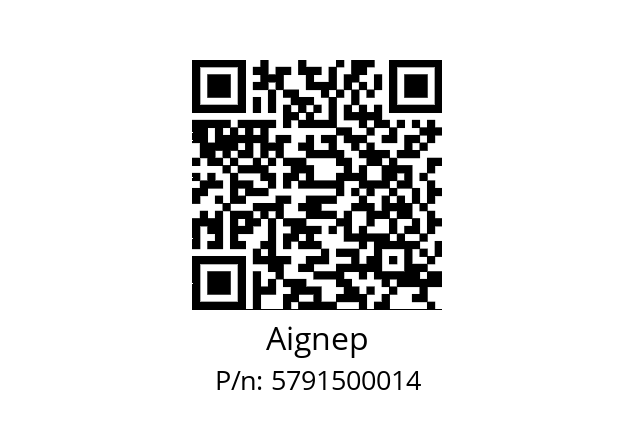   Aignep 5791500014