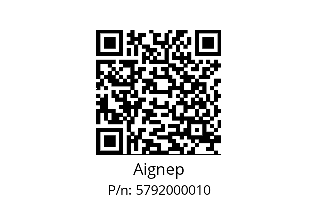   Aignep 5792000010