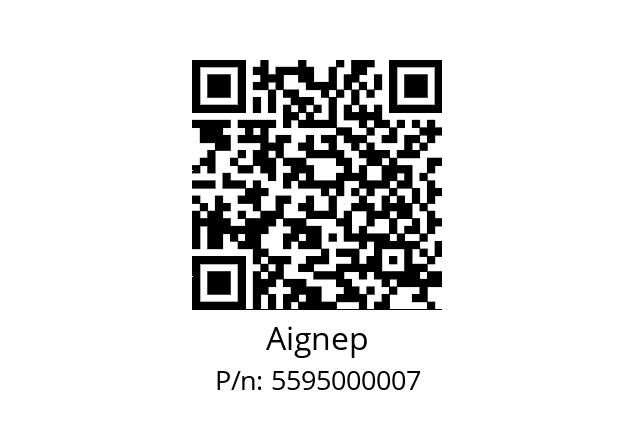   Aignep 5595000007