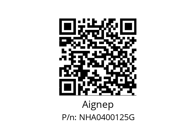   Aignep NHA0400125G