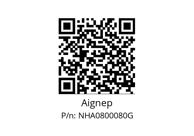   Aignep NHA0800080G