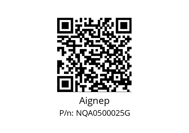   Aignep NQA0500025G