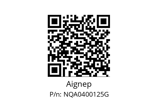   Aignep NQA0400125G