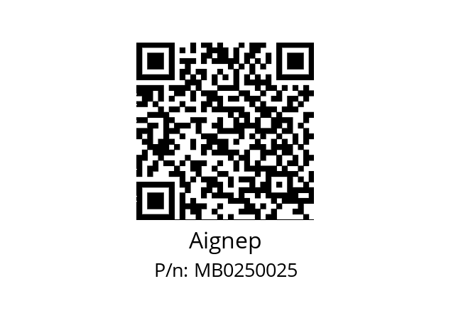   Aignep MB0250025