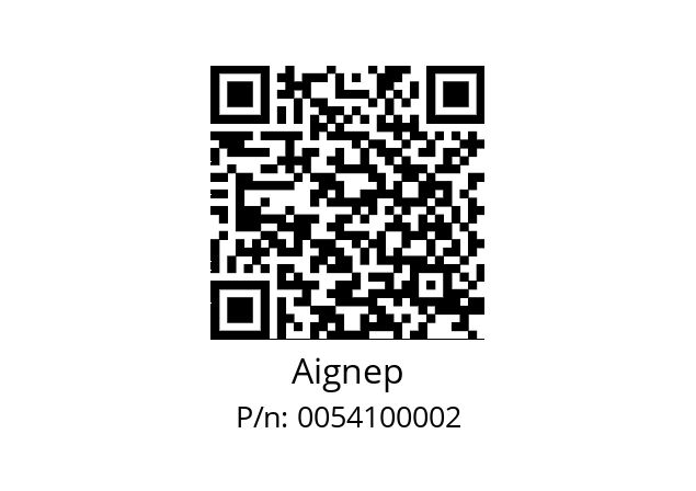   Aignep 0054100002