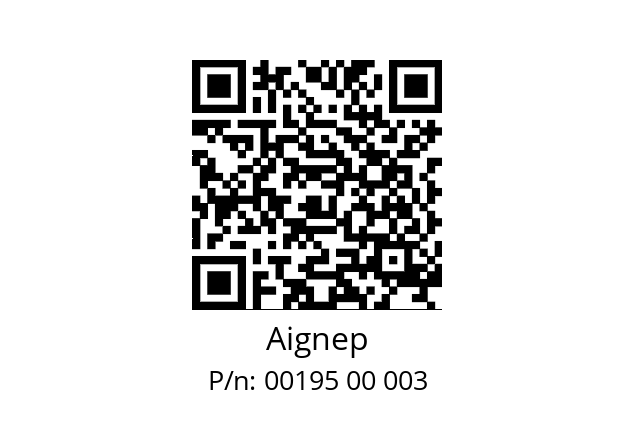   Aignep 00195 00 003