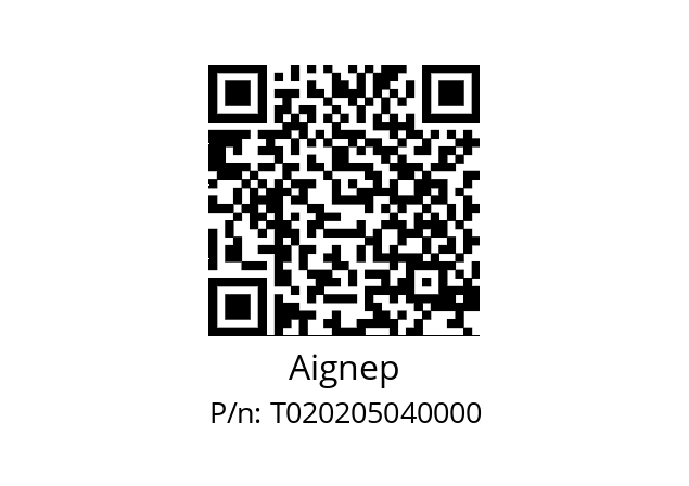   Aignep T020205040000