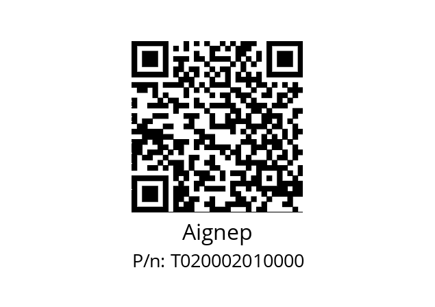   Aignep T020002010000