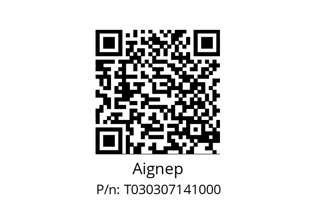   Aignep T030307141000