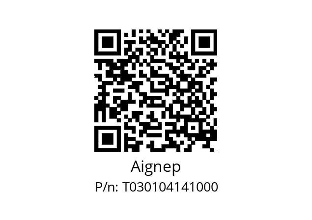   Aignep T030104141000