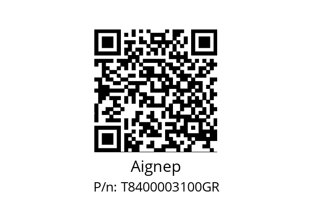   Aignep T8400003100GR