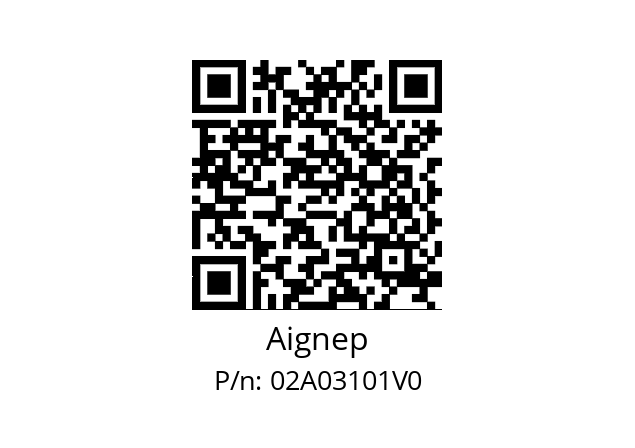   Aignep 02A03101V0