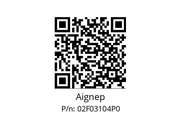   Aignep 02F03104P0