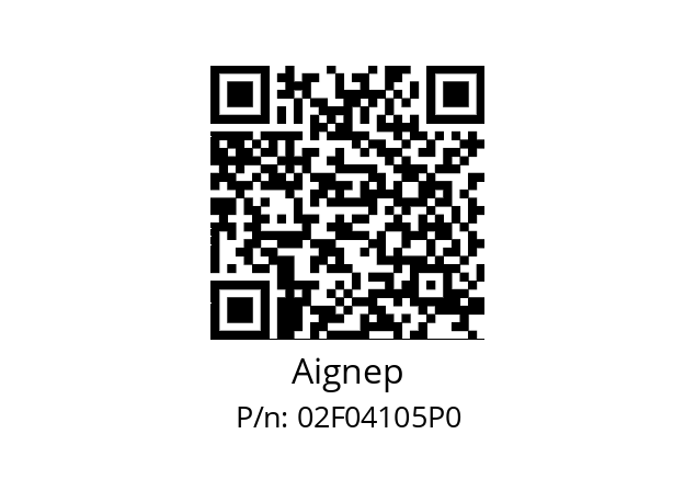   Aignep 02F04105P0