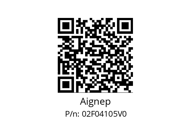   Aignep 02F04105V0