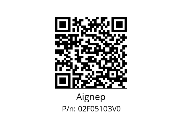   Aignep 02F05103V0