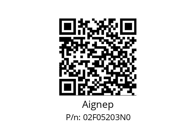   Aignep 02F05203N0