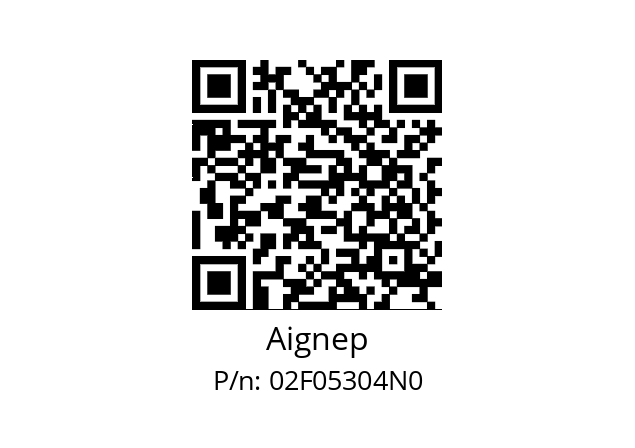   Aignep 02F05304N0