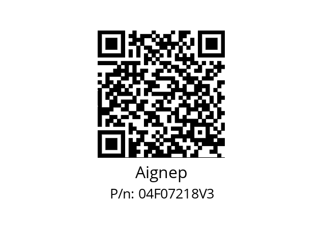   Aignep 04F07218V3