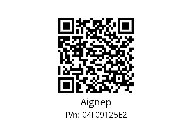   Aignep 04F09125E2