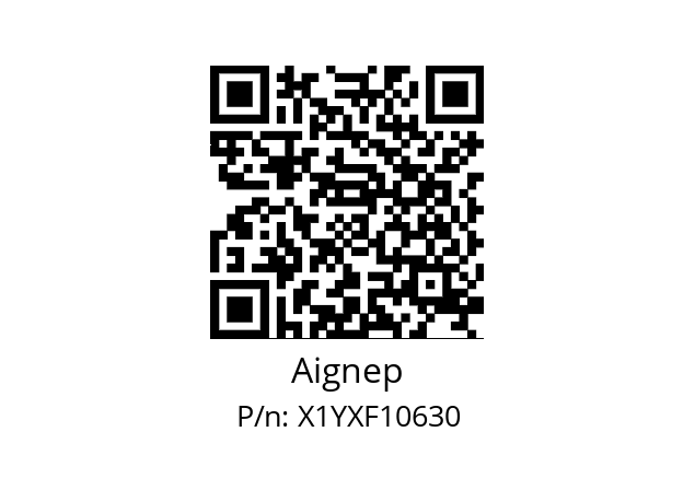   Aignep X1YXF10630