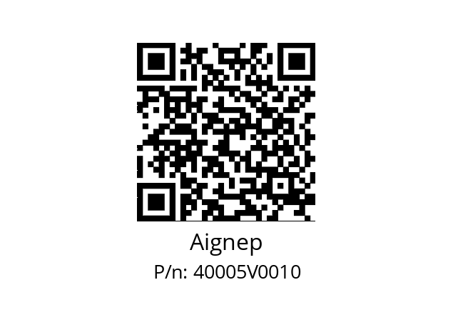   Aignep 40005V0010