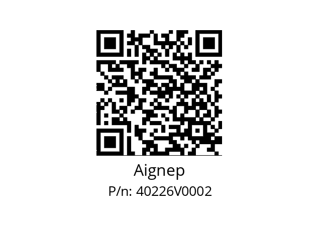   Aignep 40226V0002