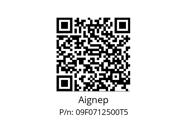   Aignep 09F0712500T5