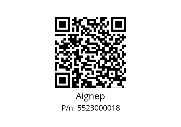   Aignep 5523000018