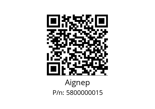   Aignep 5800000015