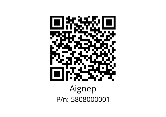   Aignep 5808000001